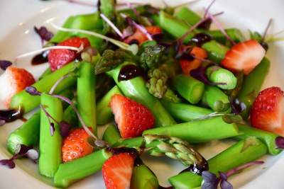 Asperges/fraises
